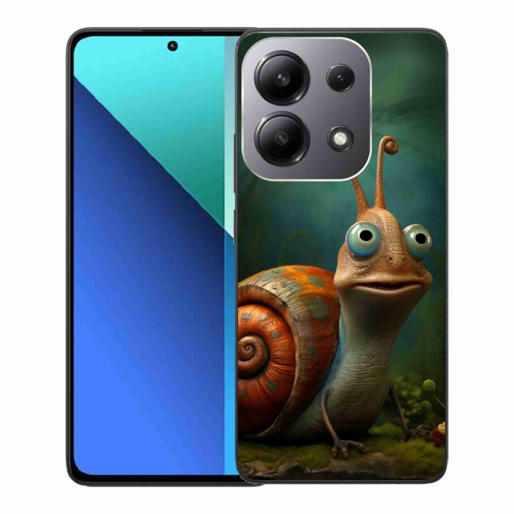 Gelový kryt mmCase na Xiaomi Redmi Note 13 - šnek