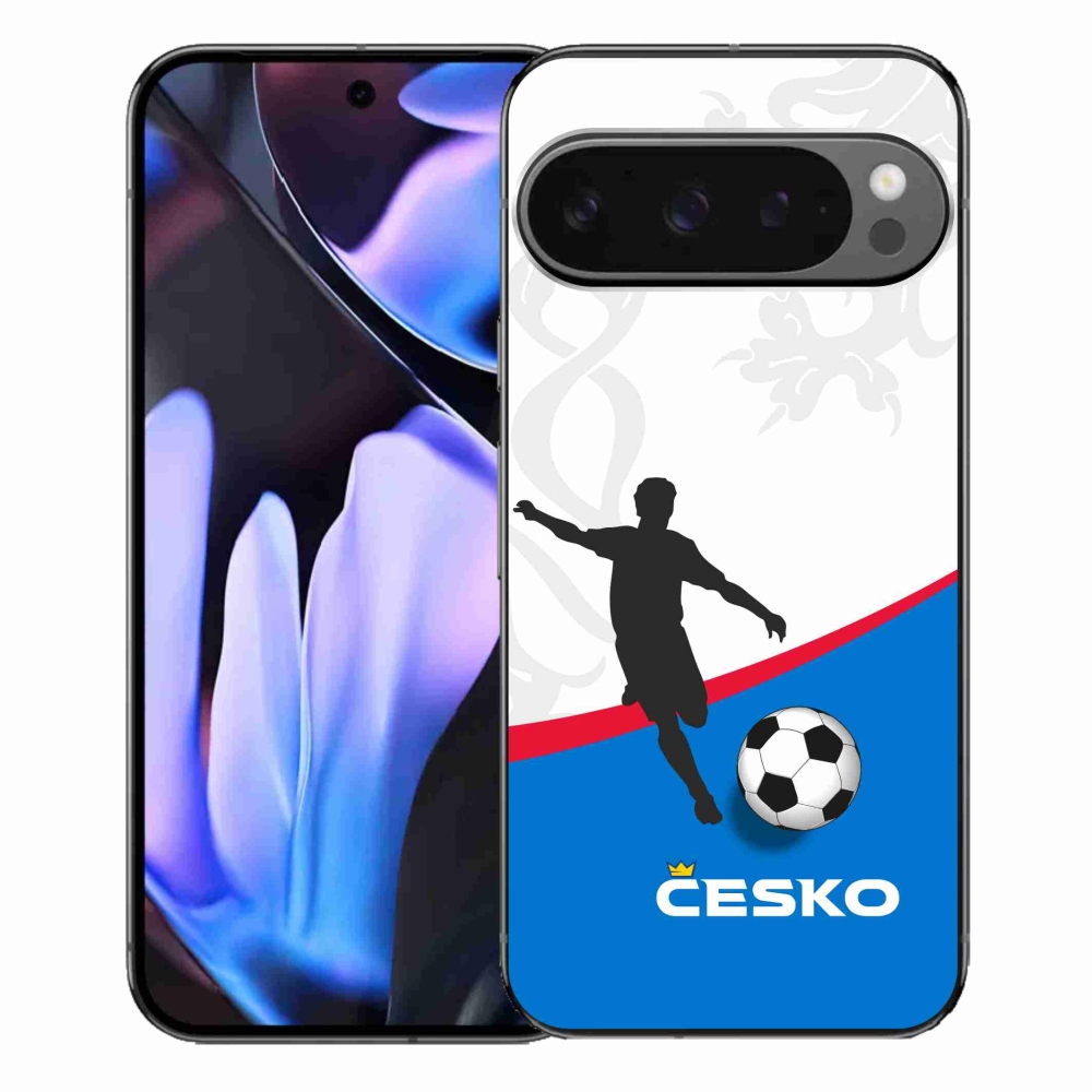 Gelový kryt mmCase na Google Pixel 9 Pro XL - fotbal Česko 1