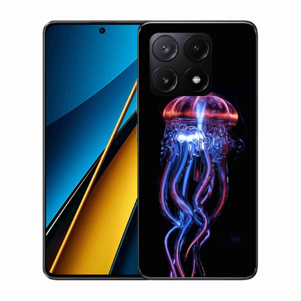 Gelový kryt mmCase na Xiaomi Poco X6 Pro 5G - medúza