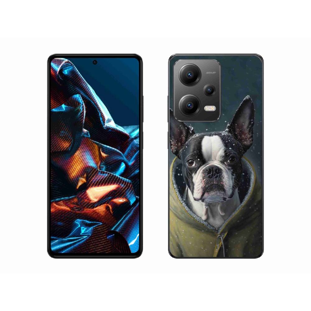 Gelový kryt mmCase na Xiaomi Redmi Note 12 Pro 5G - buldoček