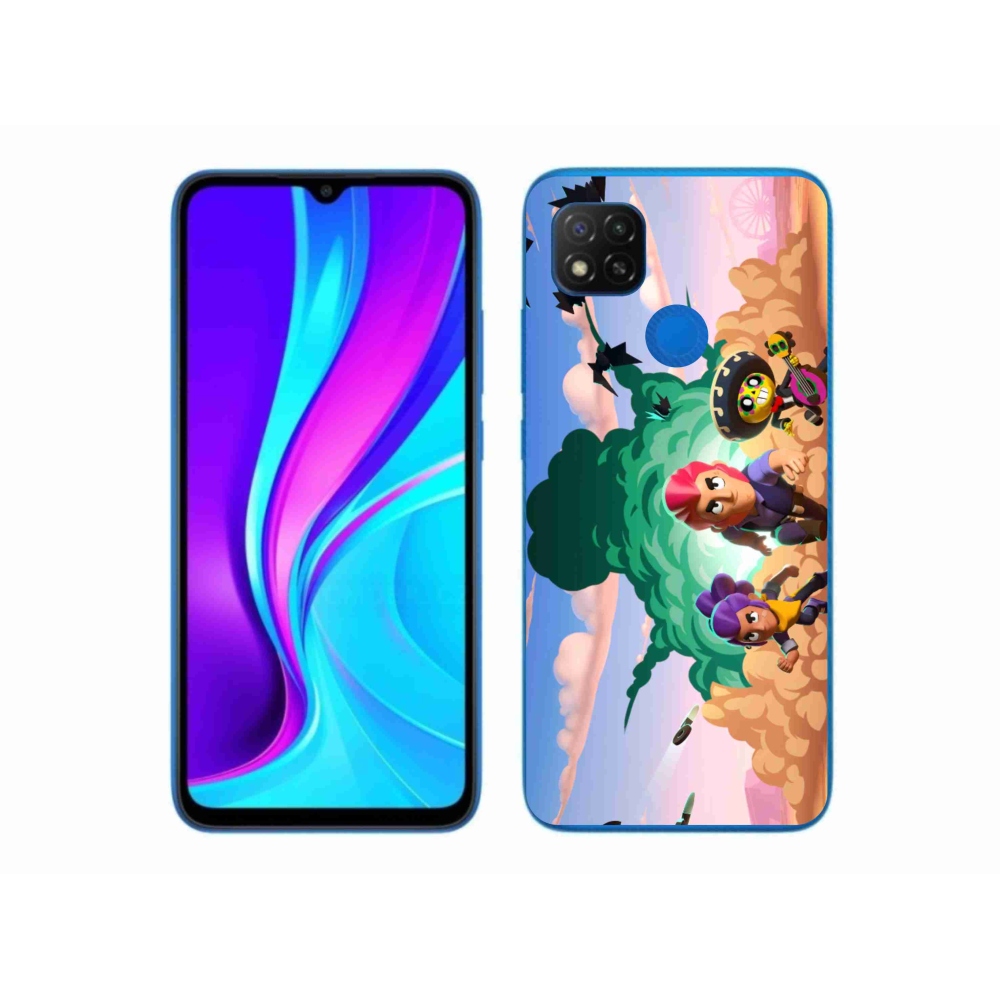 Gelový kryt mmCase na Xiaomi Redmi 9C - brawl stars