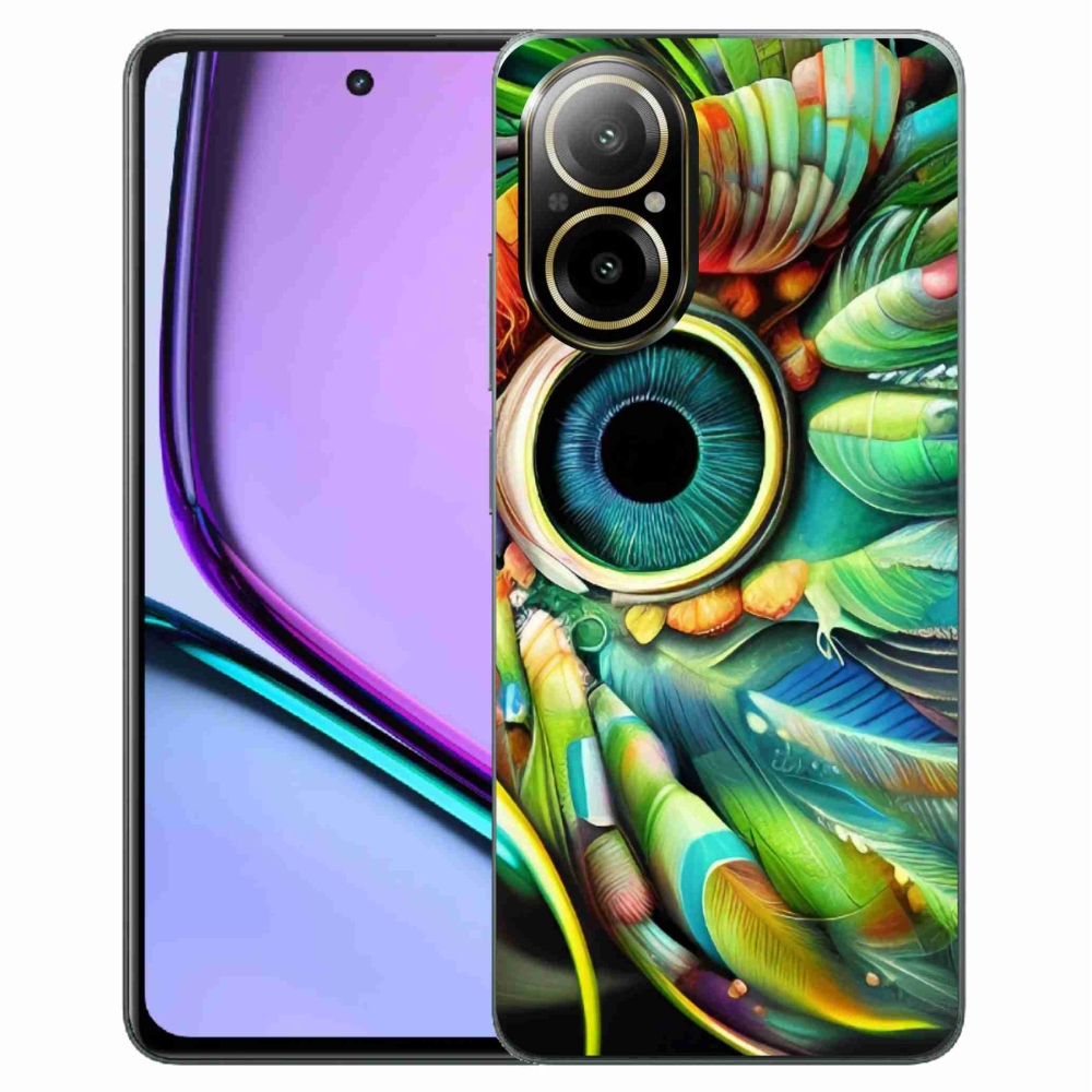 Gelový kryt mmCase na Realme C67 - abstraktní motiv 18