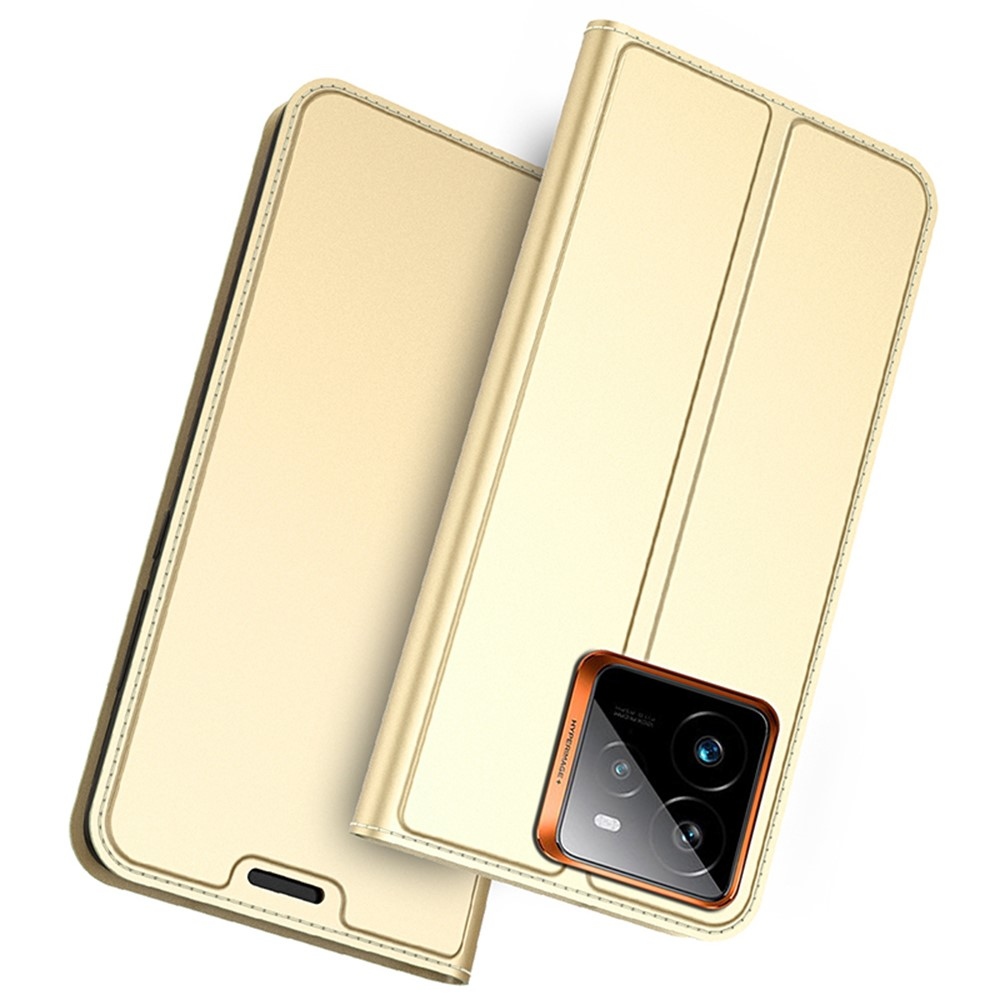 DUX knížkové pouzdro na Realme GT 7 Pro 5G - zlaté