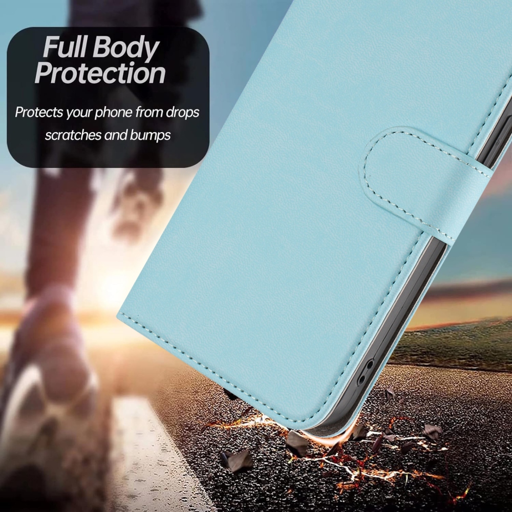 Snap knížkové pouzdro na Samsung Galaxy A07 4G - světlemodré