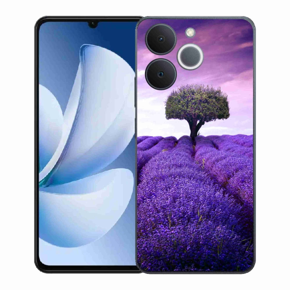 Gelový kryt mmCase na Realme Note 70T - levandulová louka