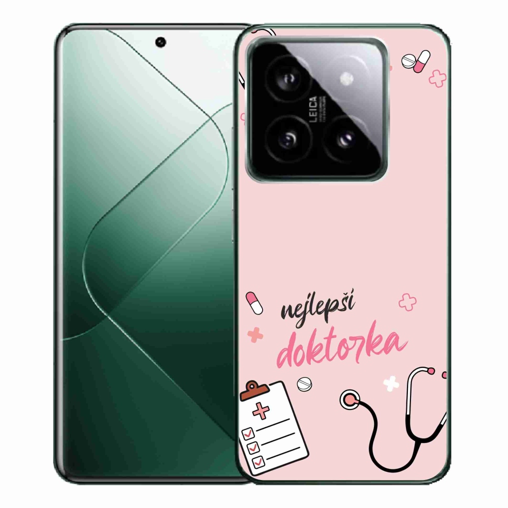 Gelový kryt mmCase na Xiaomi 14 Pro - nejlepší doktorka