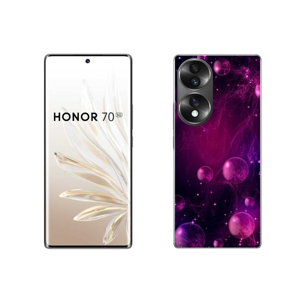 Gelový kryt mmCase na Honor 70 - abstrakt 22