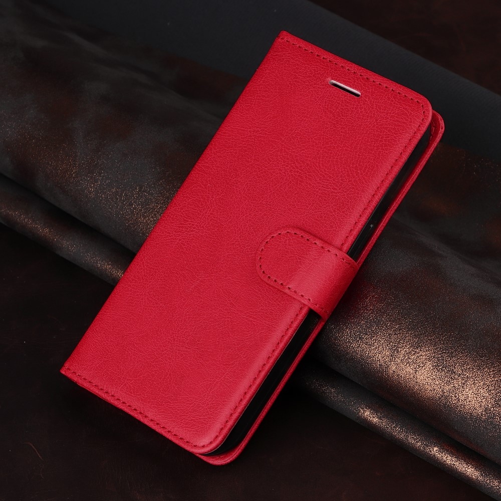 Wallet knížkové pouzdro na Xiaomi Redmi A5 (173.45x79.35x8.45mm) - červené