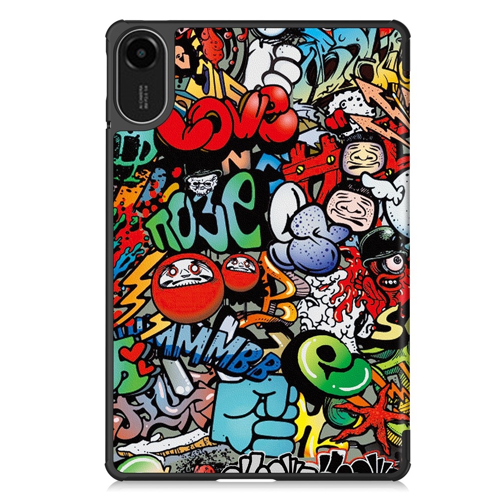 Patte chytré zavírací pouzdro na Xiaomi Redmi Pad 2 - graffiti