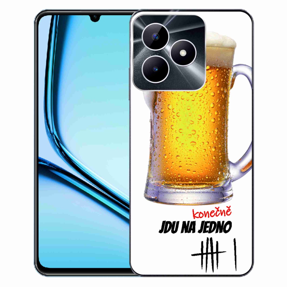 Gelový kryt mmCase na Realme Note 50 - jdu na jedno