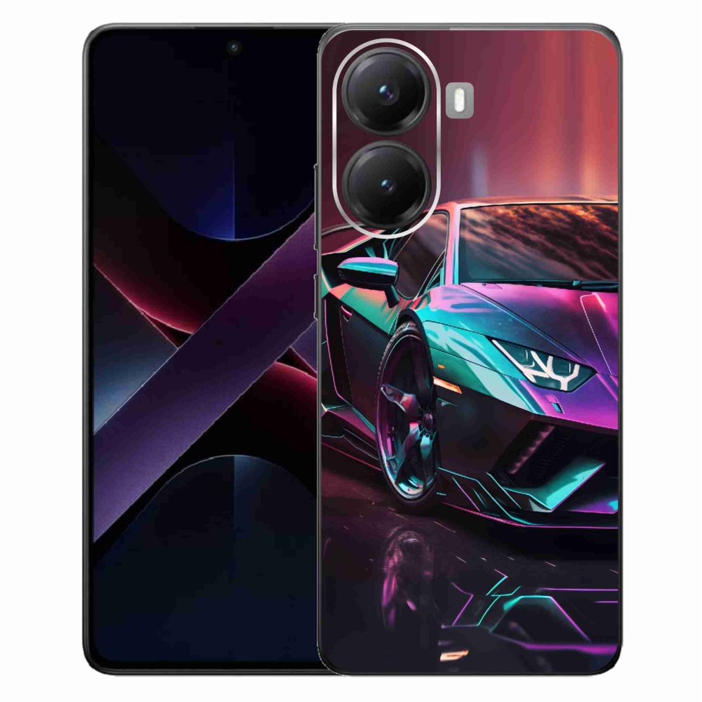 Gelový kryt mmCase na Xiaomi Poco X7 Pro 5G - auto 8