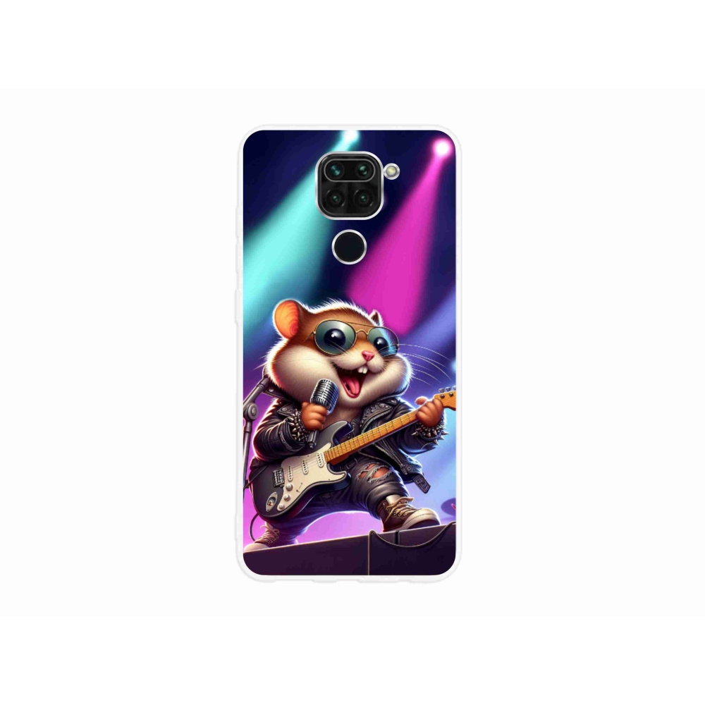 Gelový kryt mmCase na Xiaomi Redmi Note 9 - křeček rocker