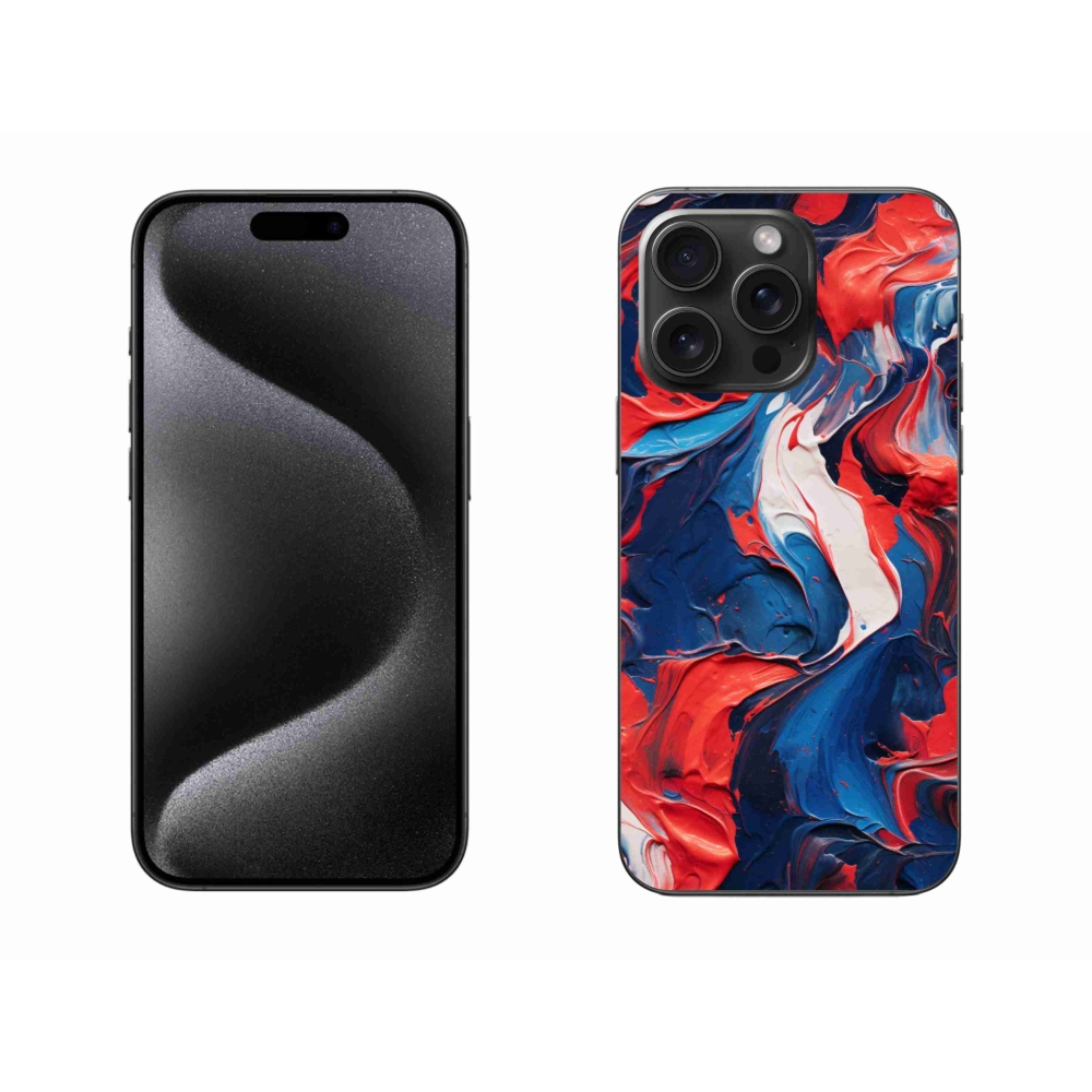 Gelový kryt mmCase na iPhone 15 Pro Max - abstraktní motiv 7