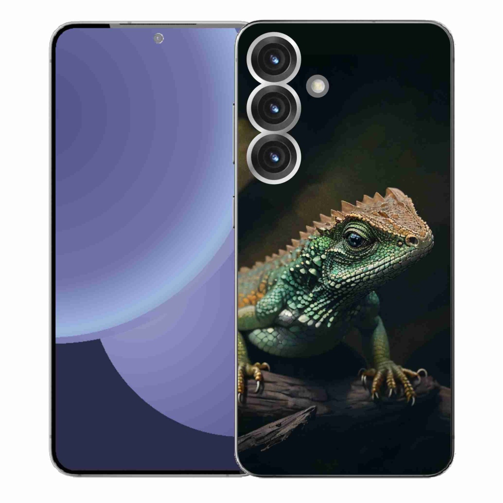 Gelový kryt mmCase na Samsung Galaxy S25+ - ještěr