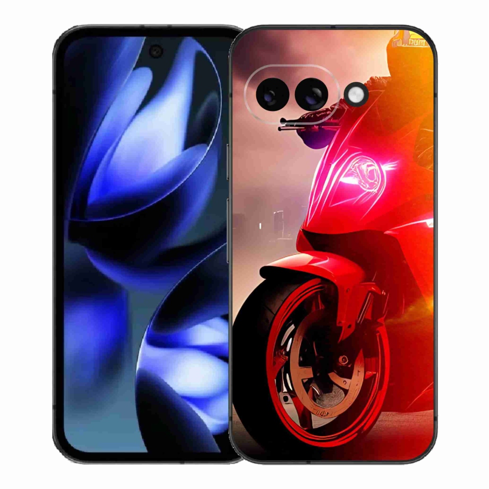 Gelový kryt mmCase na Google Pixel 9a - motorka
