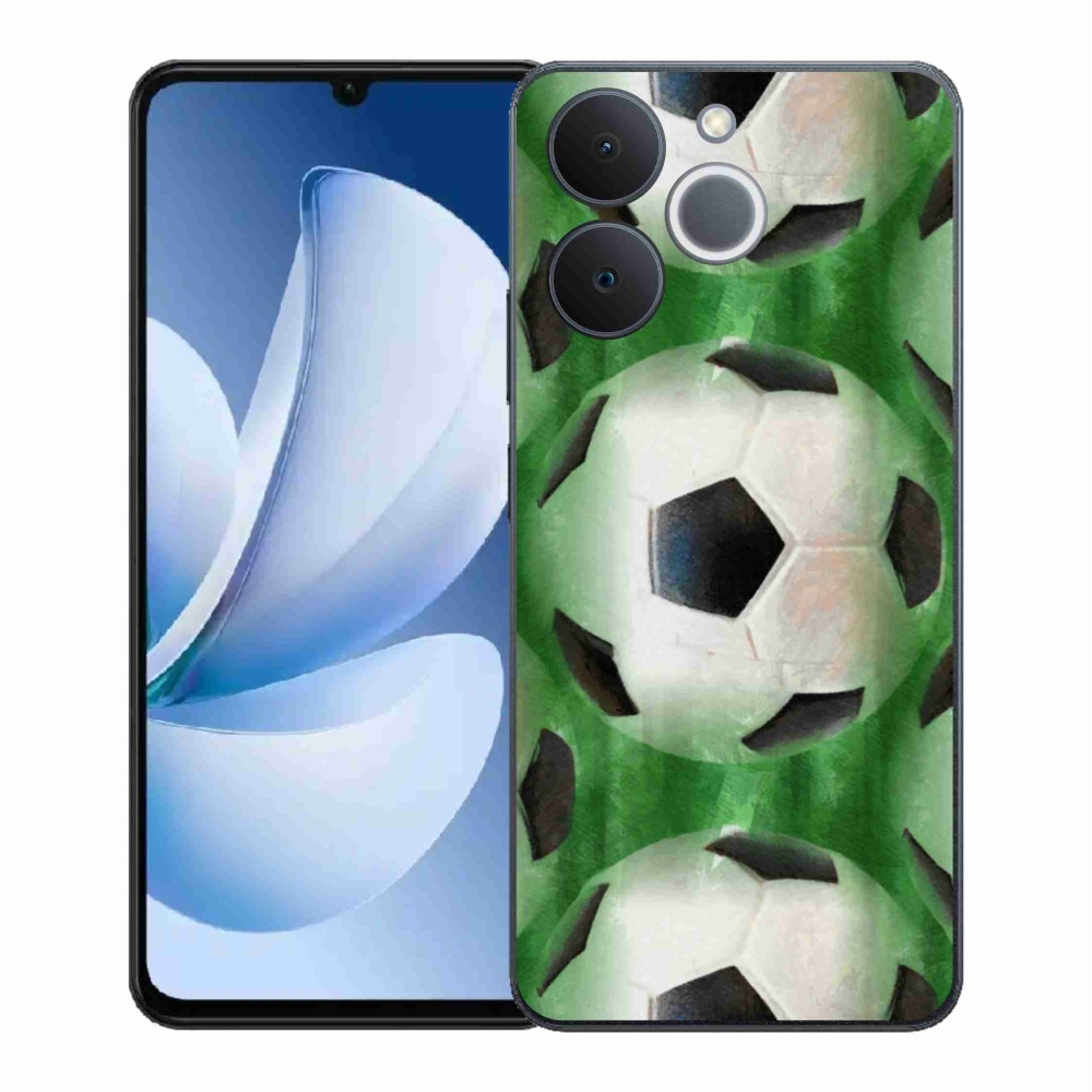 Gelový kryt mmCase na Realme Note 70T - fotbalový míč