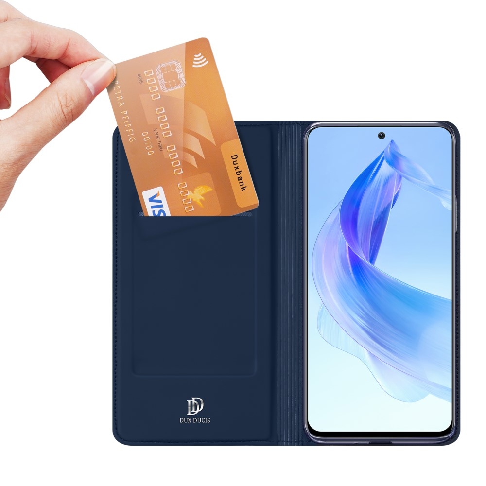 DUX knížkové pouzdro na Honor 90 Lite - tmavěmodré