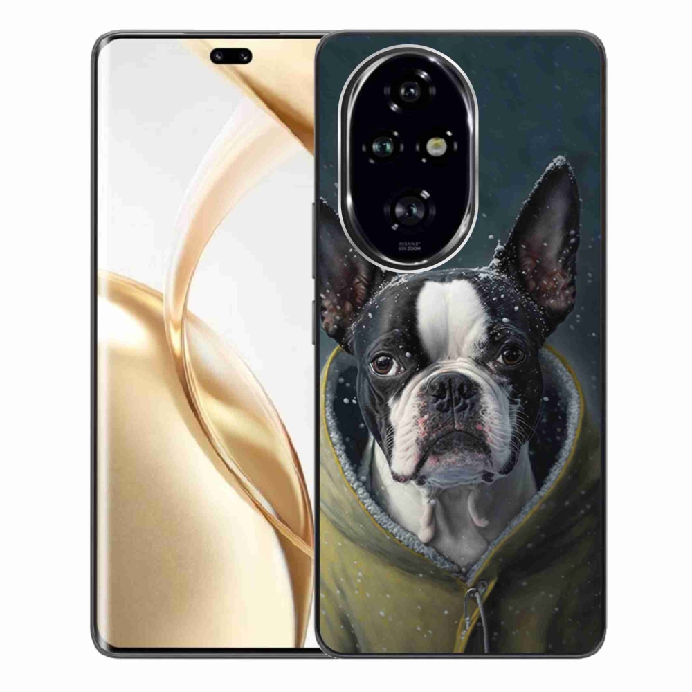 Gelový kryt mmCase na Honor 200 Pro 5G - buldoček