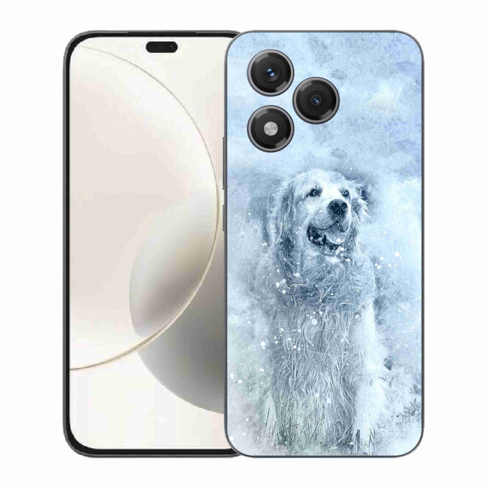 Gelový kryt mmCase na Honor 400 Lite - retrívr
