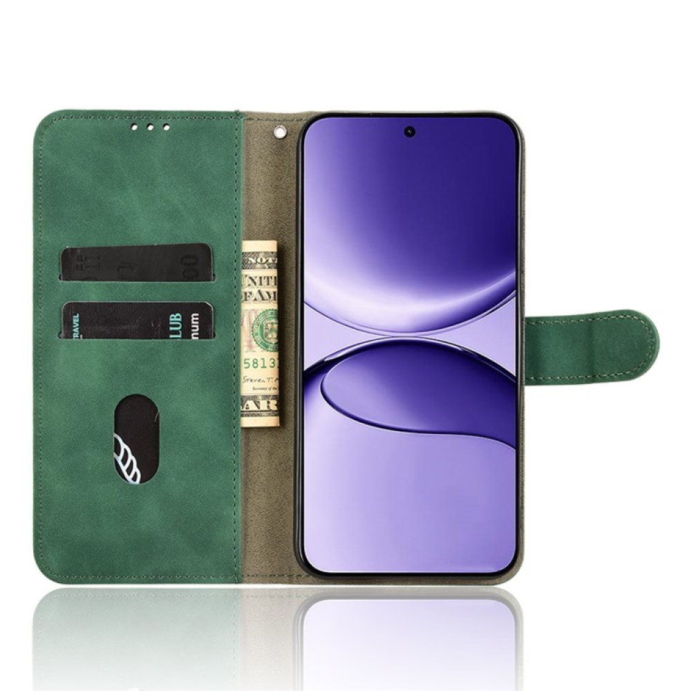 Feel knížkové pouzdro na Xiaomi Poco F7 5G - zelené