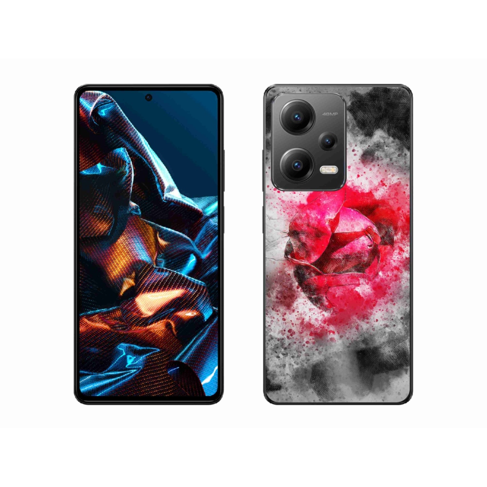 Gelový kryt mmCase na mobil Xiaomi Redmi Note 12 Pro 5G - abstrakt 9