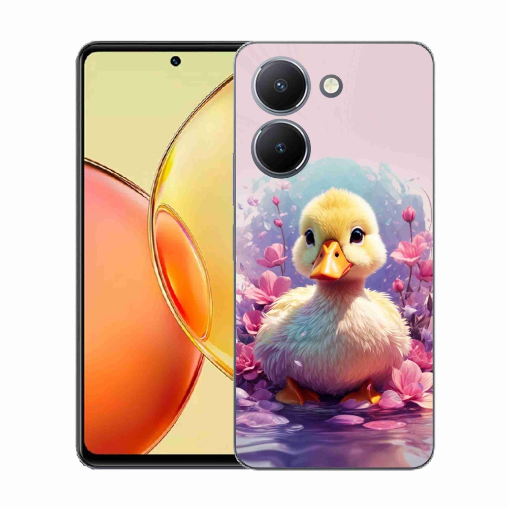 Gelový kryt mmCase na Vivo Y36 - kachnička