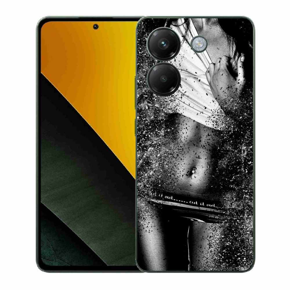 Gelový kryt mmCase na Xiaomi Poco M7 Pro 5G - sexy žena 1