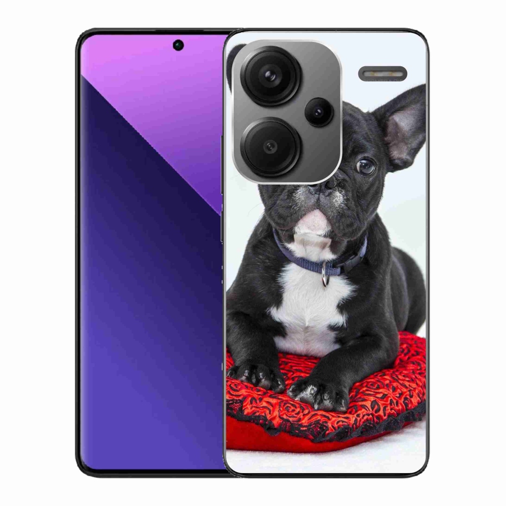 Gelový obal mmCase na Xiaomi Redmi Note 13 Pro+ 5G - buldok