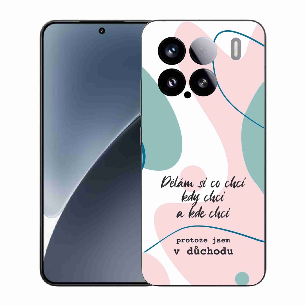 Gelový kryt mmCase na Xiaomi 15 - vtipný text 10 bílé pozadí