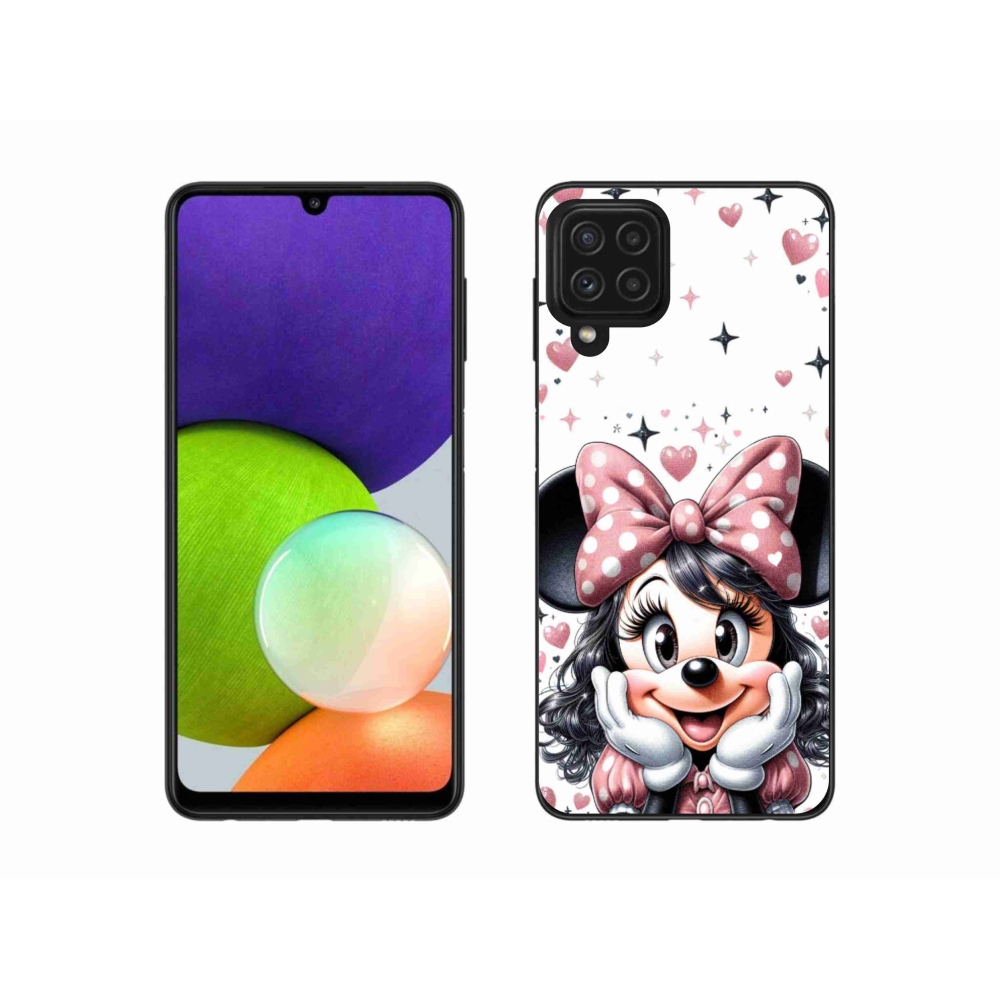 Gelový kryt mmCase na Samsung Galaxy A22 4G - minnie