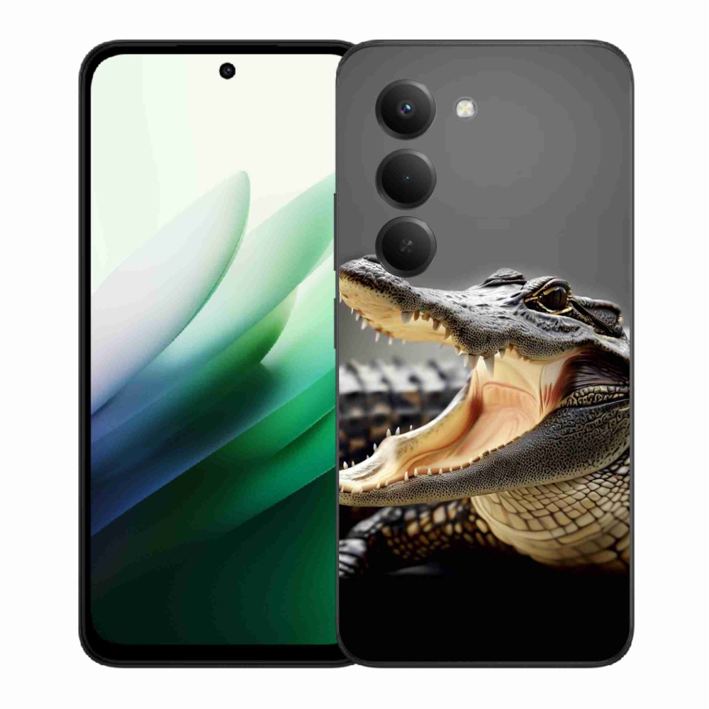 Gelový kryt mmCase na Xiaomi Redmi 15 5G (169mm) - krokodýl