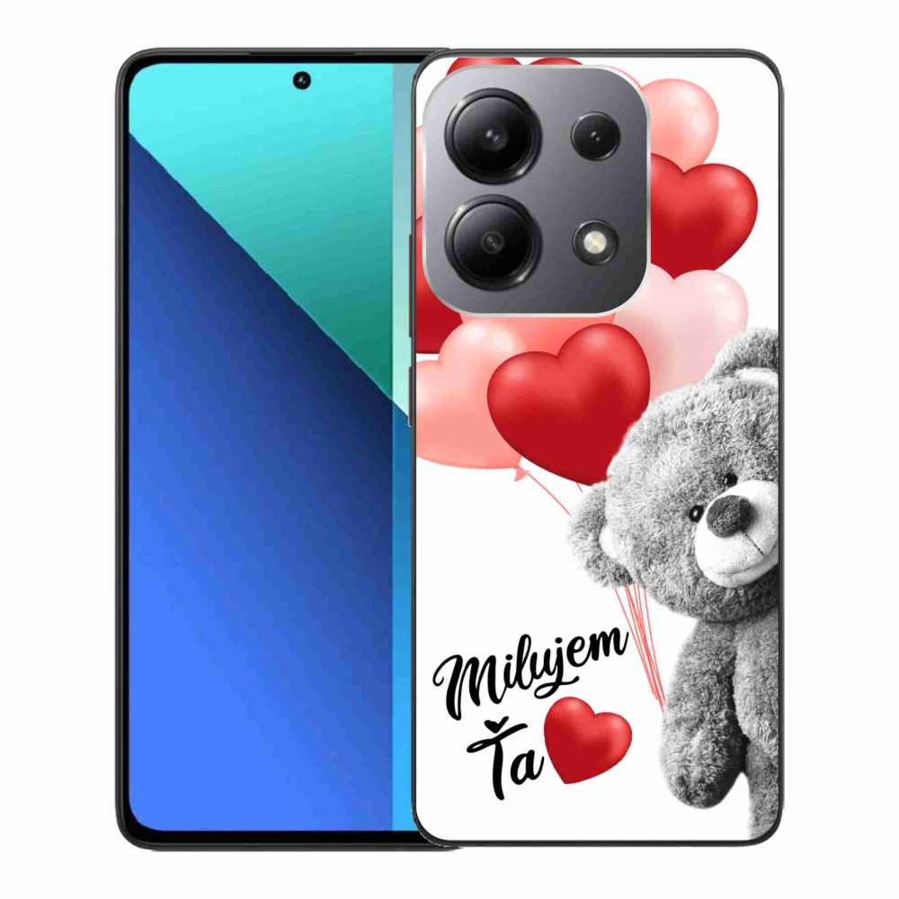 Gelový obal mmCase na Xiaomi Redmi Note 13 - milujem Ťa sk
