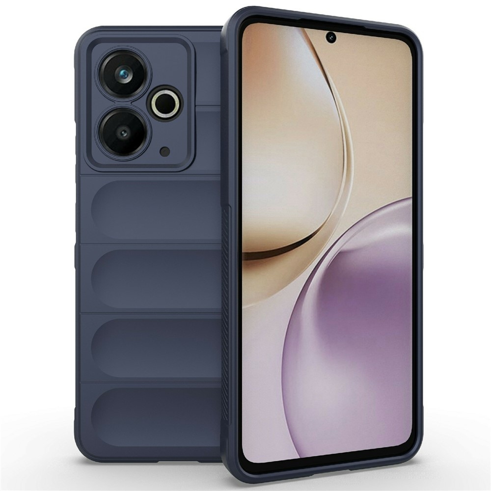 Rugg odolný gelový obal na Realme 14T 5G - tmavěmodrý
