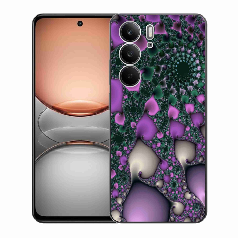 Gelový kryt mmCase na Realme C75 - abstrakt 7