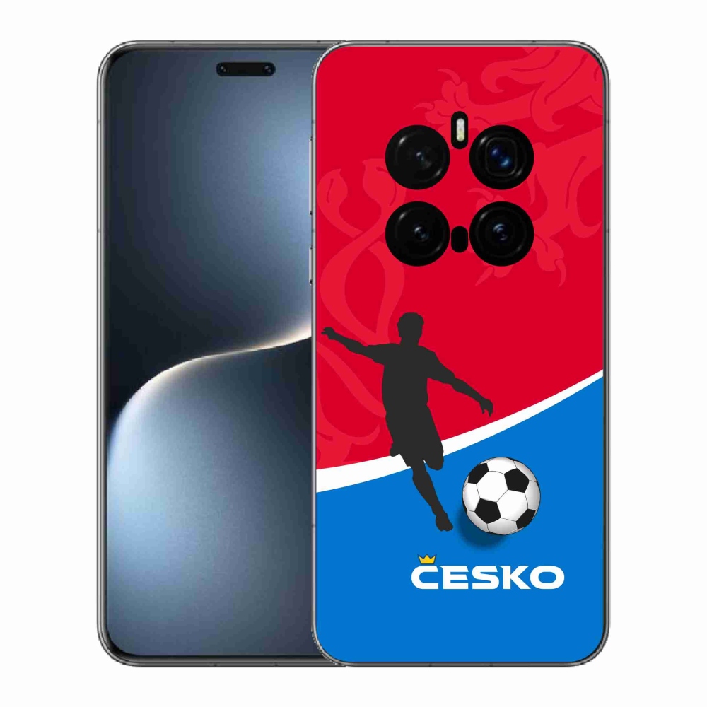 Gelový kryt mmCase na Honor Magic 7 Pro 5G - fotbal Česko