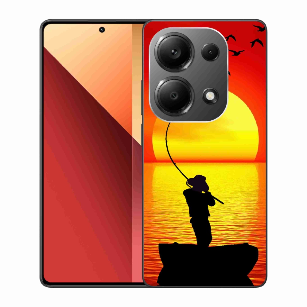 Gelový kryt mmCase na Xiaomi Redmi Note 13 Pro 4G/Poco M6 Pro - rybaření