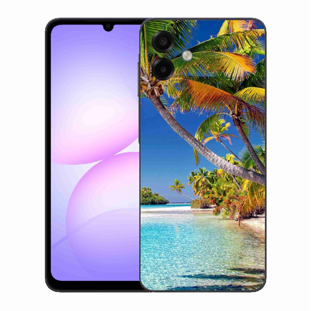 Gelový kryt mmCase na Samsung Galaxy A07 4G - mořská pláž