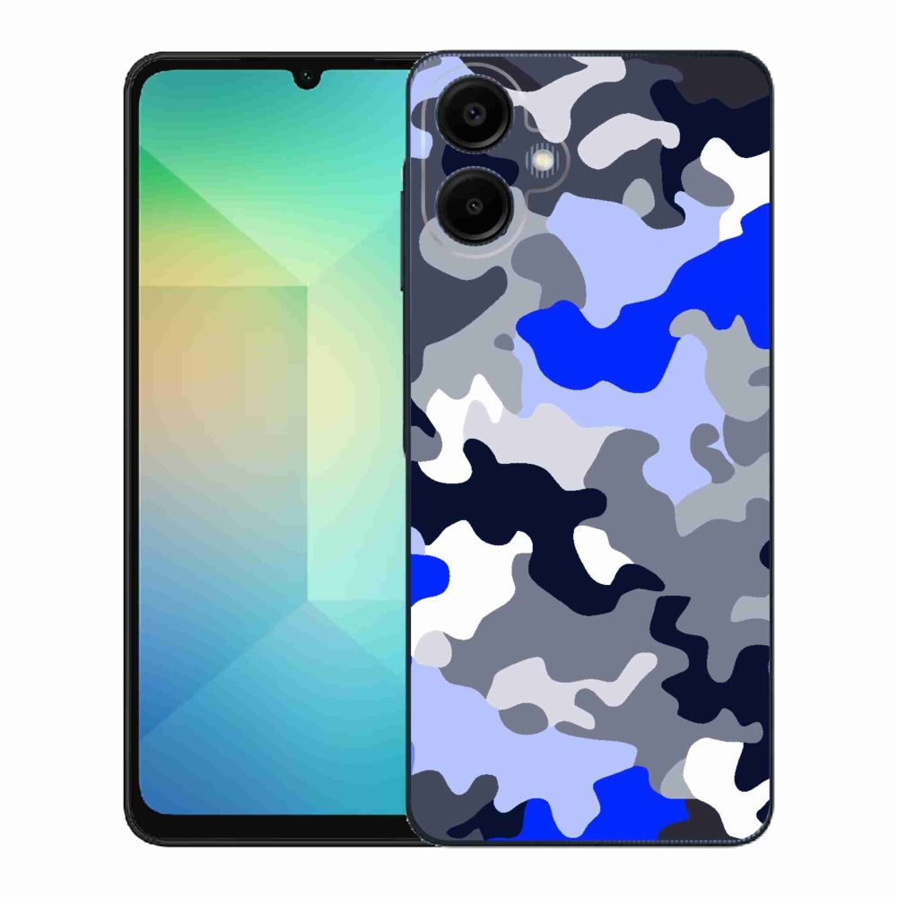 Gelový kryt mmCase na Samsung Galaxy A06 4G - maskáčový vzor 8