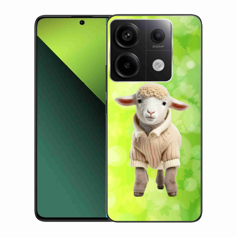Gelový kryt mmCase na Xiaomi Redmi Note 13 Pro 5G/Poco X6 5G - jehně ve svetru