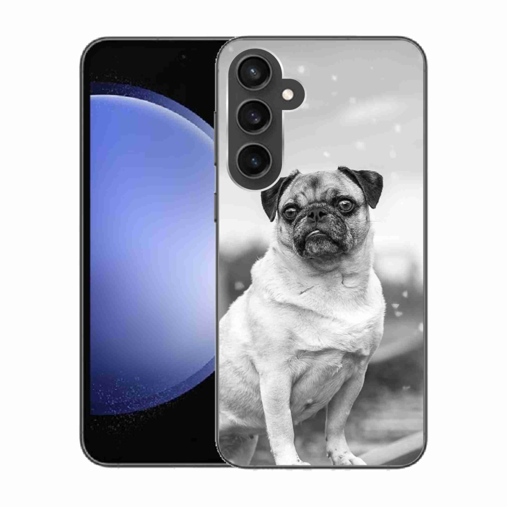 Gelový obal mmCase na Samsung Galaxy S23 FE - mops