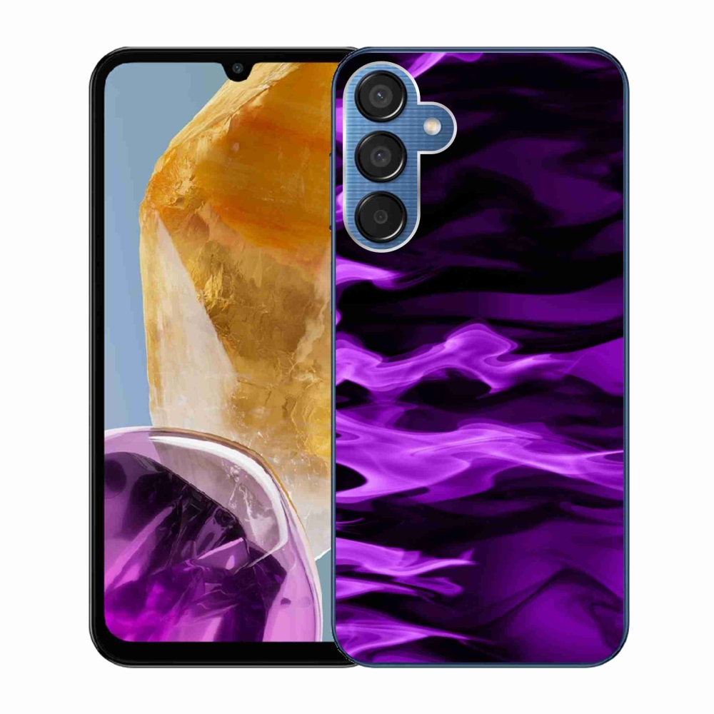 Gelový kryt mmCase na Samsung Galaxy M15 5G - abstraktní vzor 9
