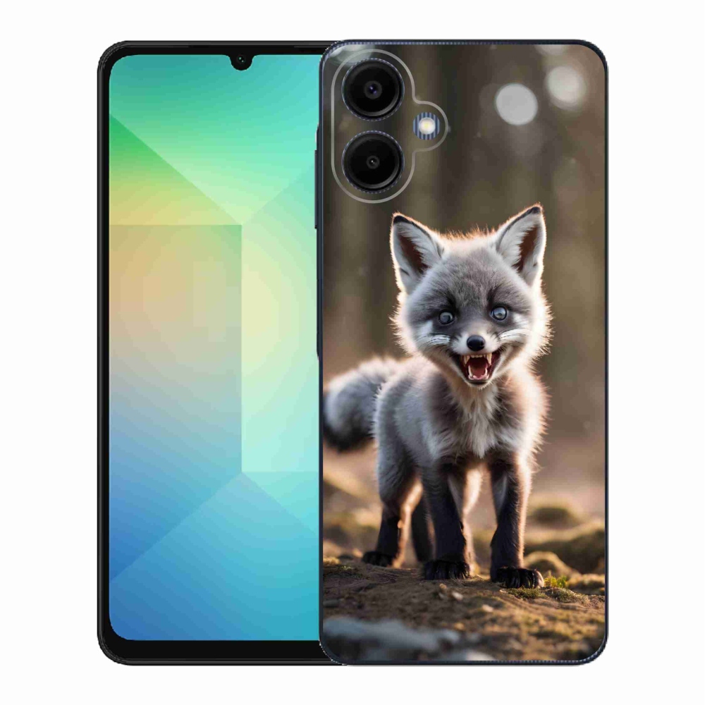 Gelový kryt mmCase na Samsung Galaxy A06 4G - rozzuřená liška