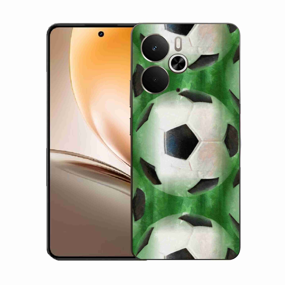 Gelový kryt mmCase na Realme 14 5G - fotbalový míč