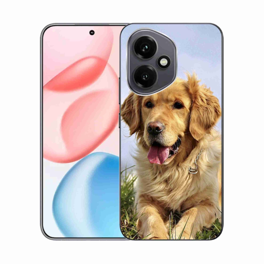 Gelový kryt mmCase na Honor 400 - zlatý retrívr
