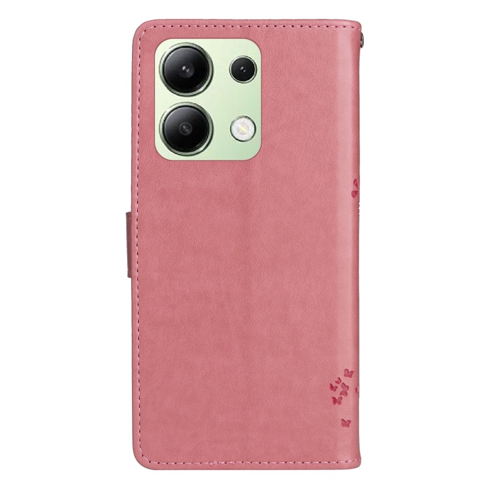 Trees knížkové pouzdro na Xiaomi Redmi Note 13 - růžové