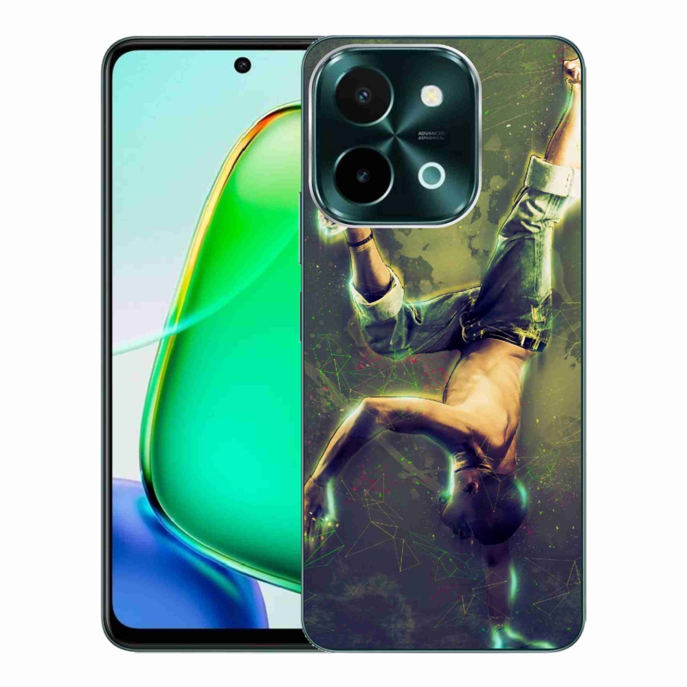 Gelový kryt mmCase na Vivo Y28 - breakdance
