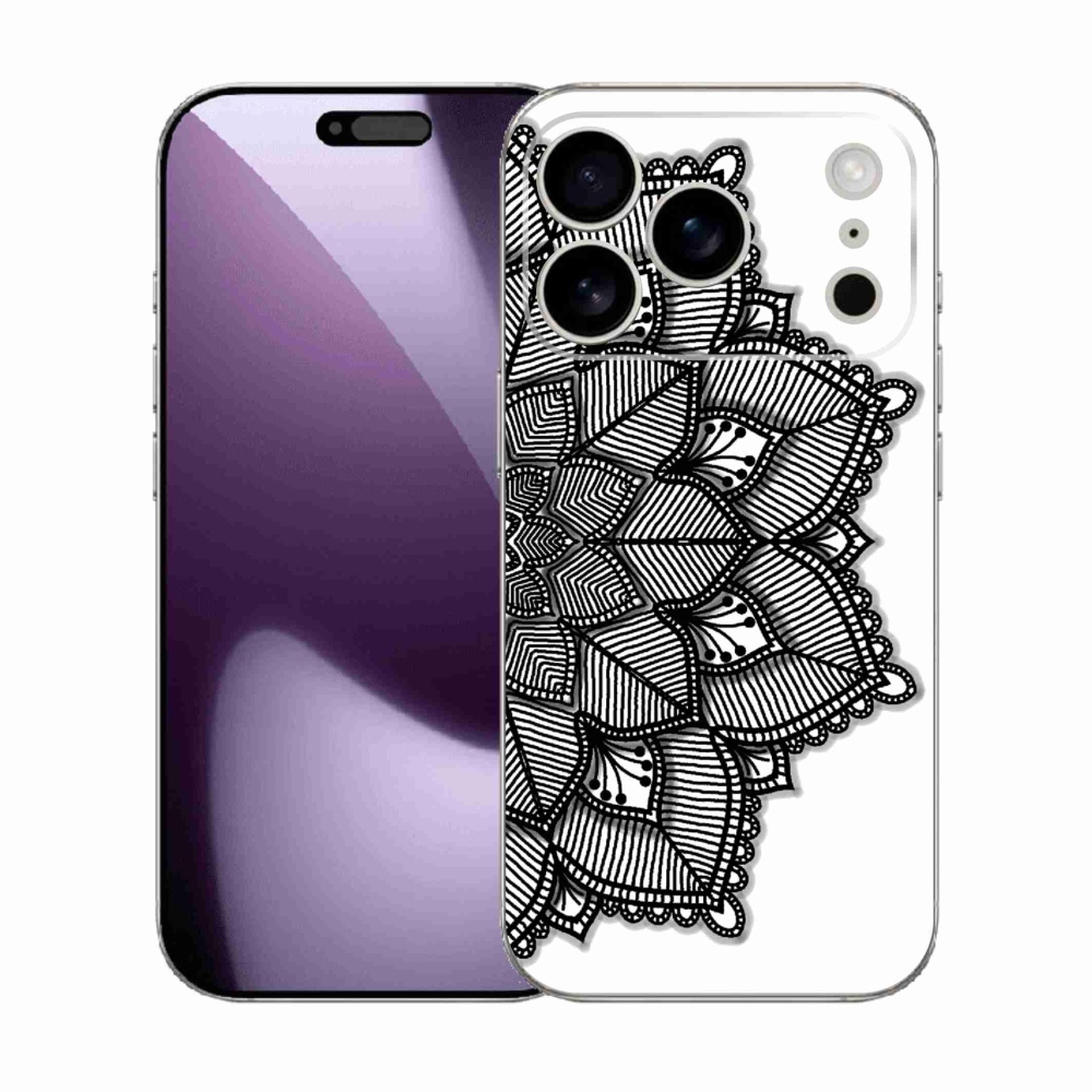 Gelový kryt mmCase na iPhone 17 Pro - mandala
