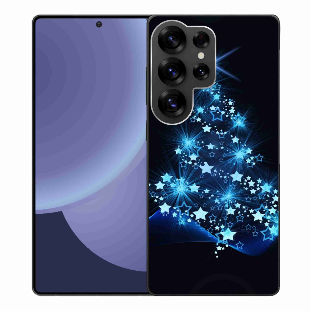 Gelový kryt mmCase na Samsung Galaxy S25 Ultra - vánoční stromek