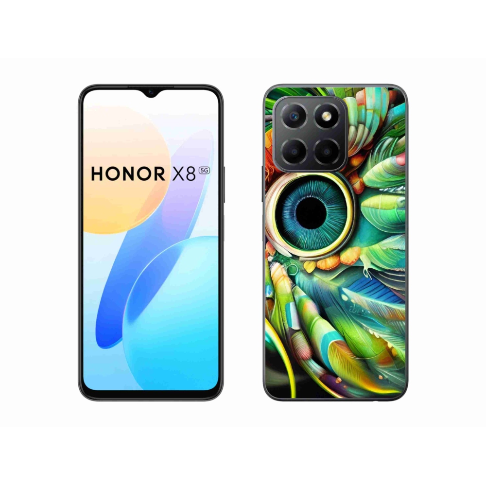 Gelový kryt mmCase na Honor X8 5G - abstraktní motiv 18