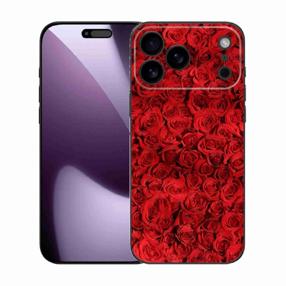 Gelový kryt mmCase na iPhone 17 Pro Max - růže